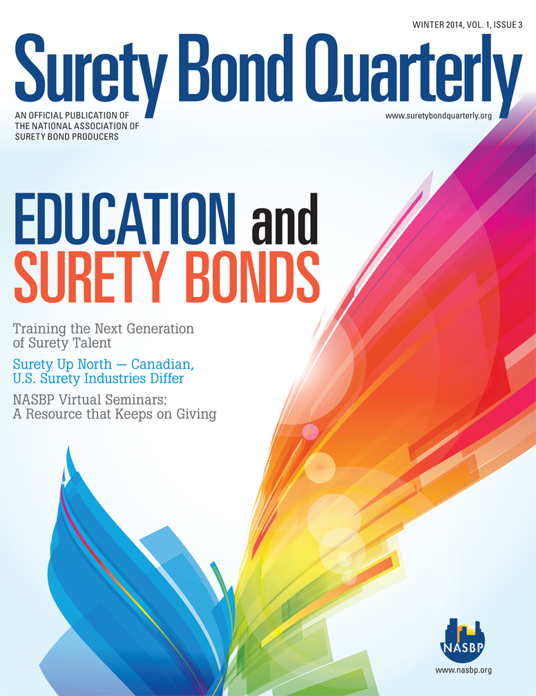 Past Features Page 4 Surety Bond Quarterly