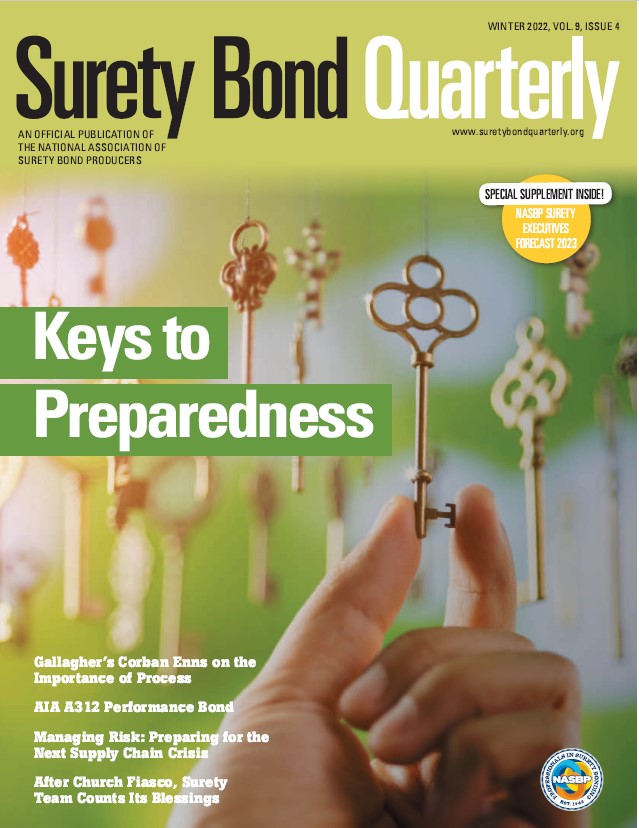 Surety Bond Quarterly Professionals in Surety Bonding